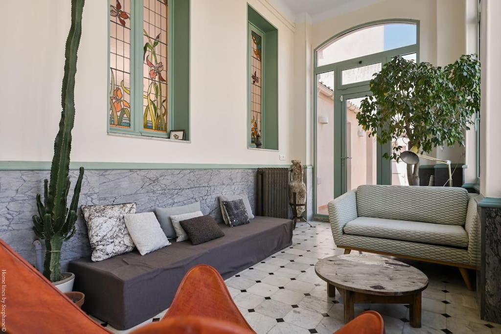 Villa Emma Au Coeur De Malmousque Marseille Eksteriør billede