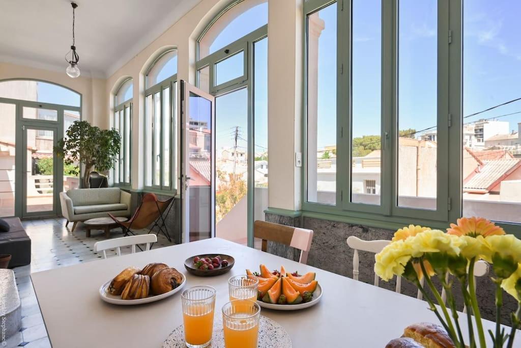 Villa Emma Au Coeur De Malmousque Marseille Eksteriør billede