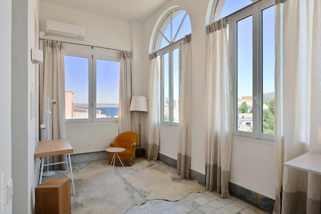Villa Emma Au Coeur De Malmousque Marseille Eksteriør billede