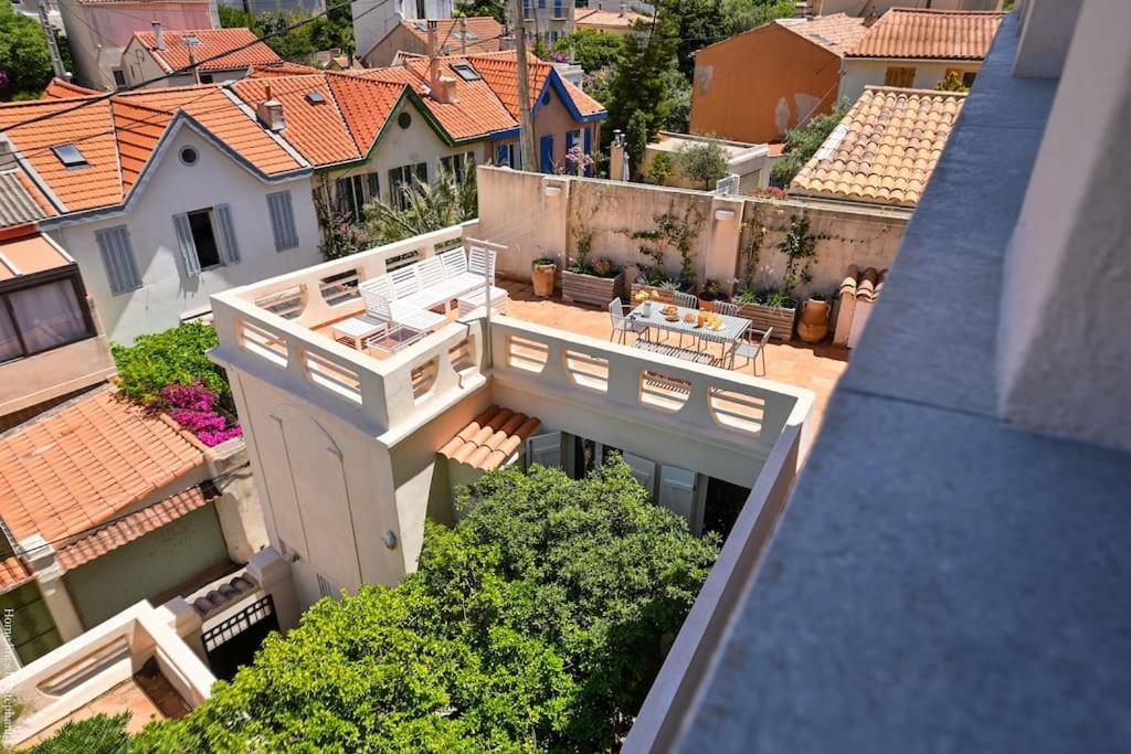 Villa Emma Au Coeur De Malmousque Marseille Eksteriør billede