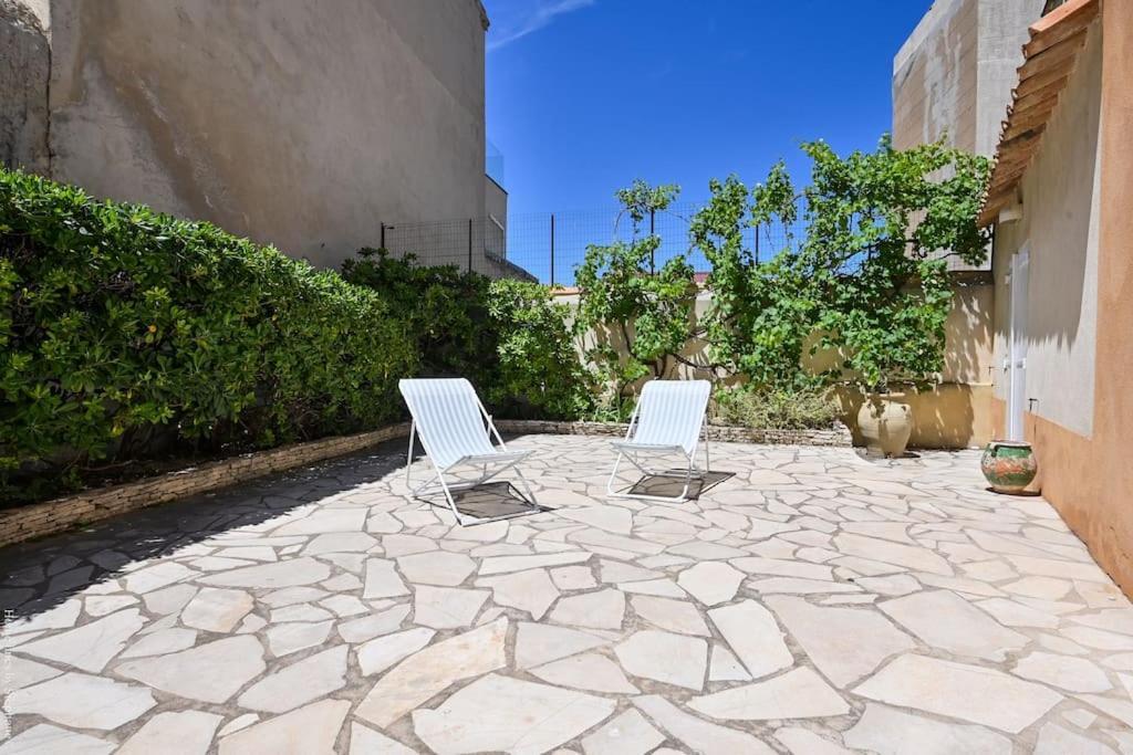 Villa Emma Au Coeur De Malmousque Marseille Eksteriør billede