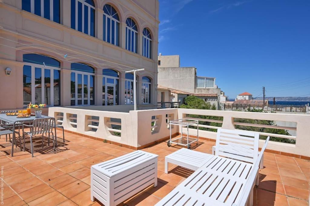 Villa Emma Au Coeur De Malmousque Marseille Eksteriør billede