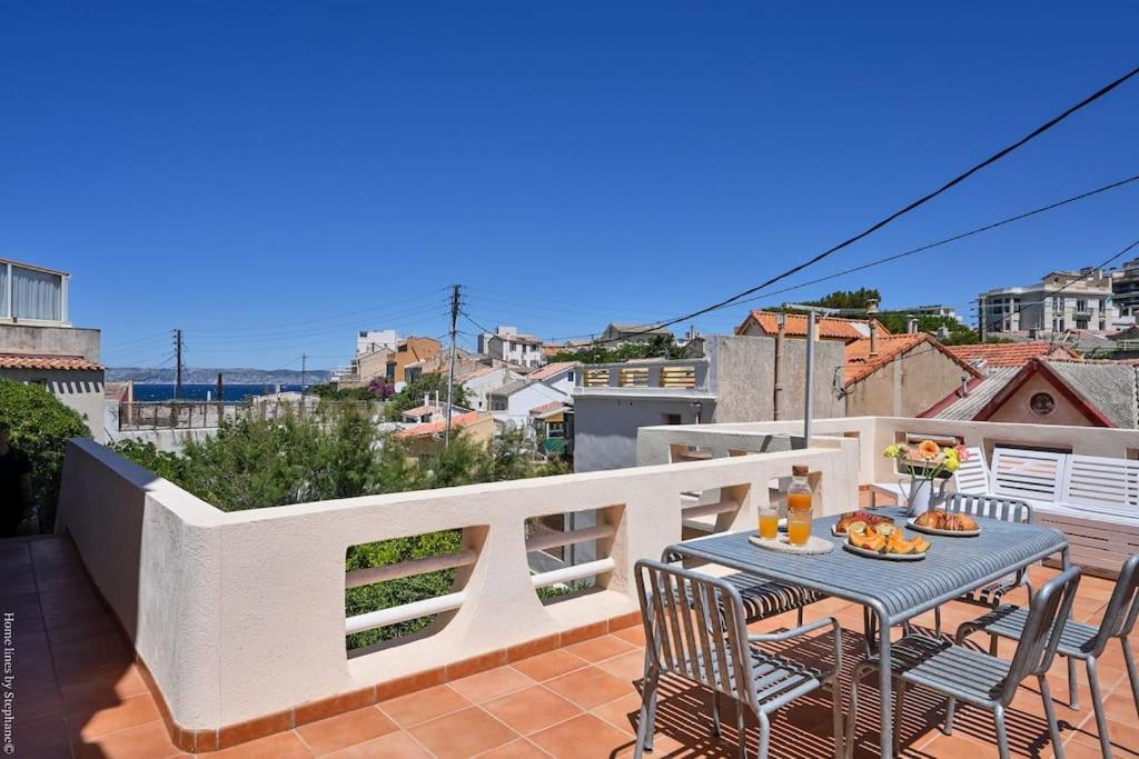 Villa Emma Au Coeur De Malmousque Marseille Eksteriør billede